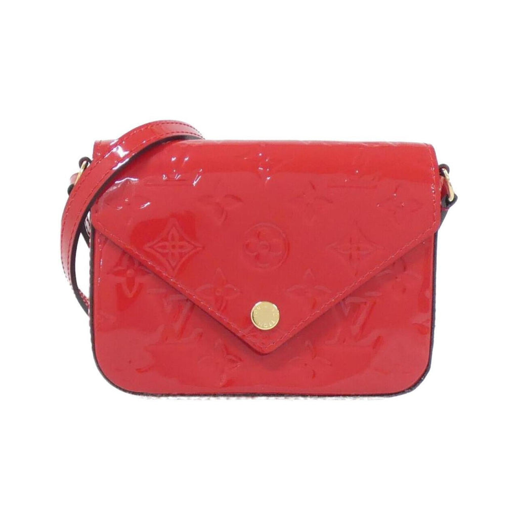 Louis Vuitton Cerise Red Color Leather Shoulder Bag