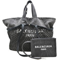 Balenciaga Black Denim Tote