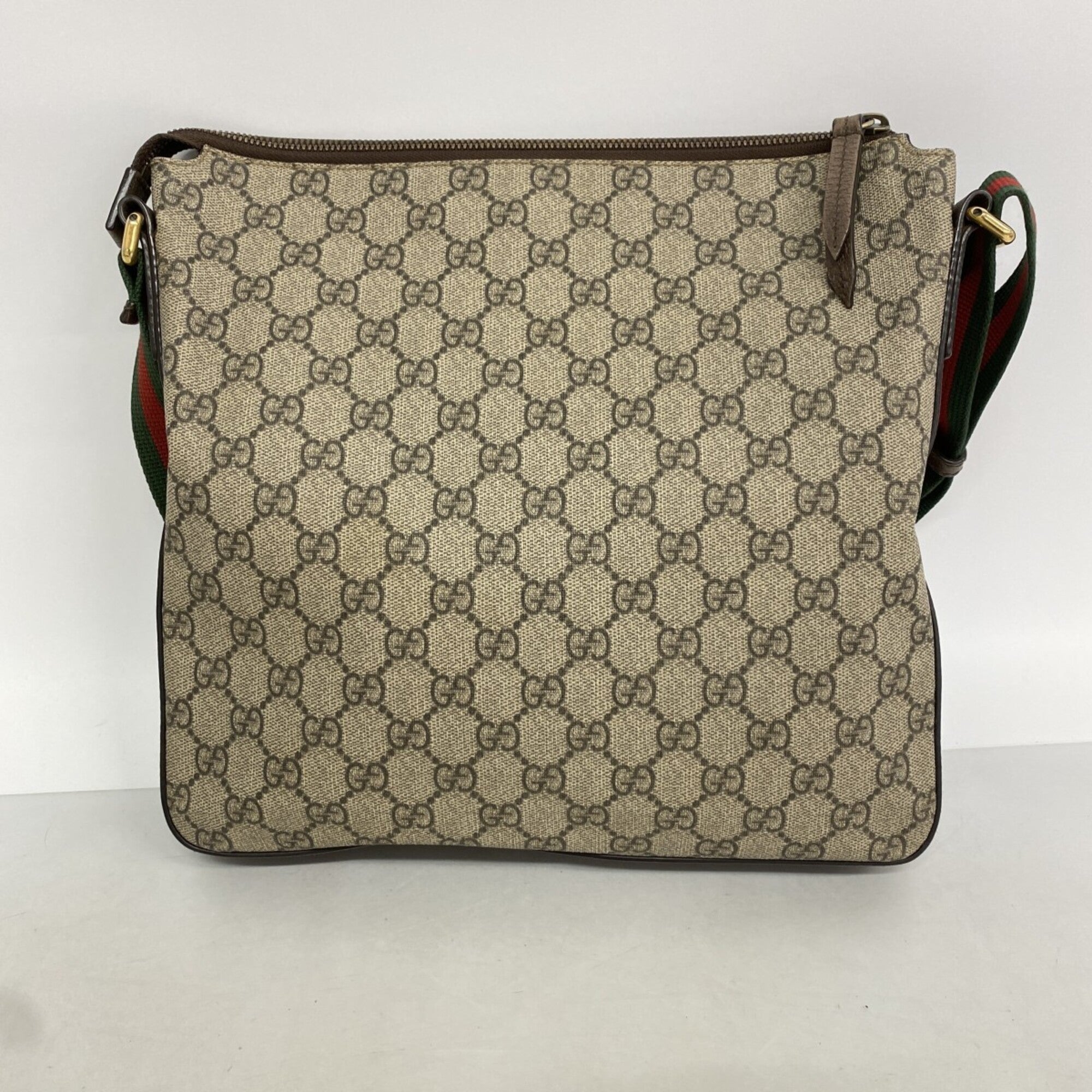 Gucci Brown Pvc Shoulder Bag (Pre-Owned)