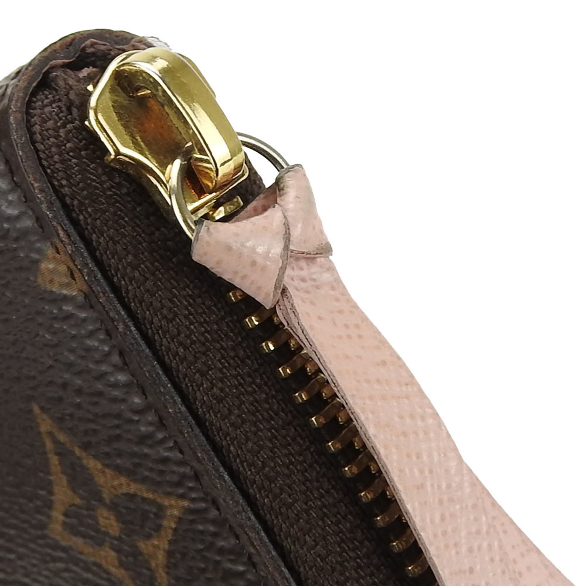 Louis Vuitton Brown Rose Ballerine Monogram Wallet