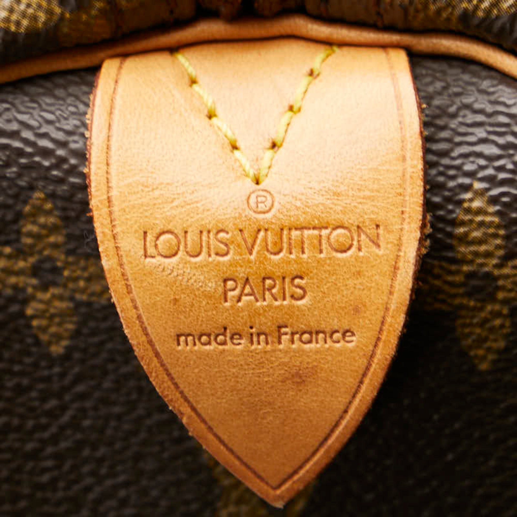 Louis Vuitton Brown Pvc Leather Boston Bag