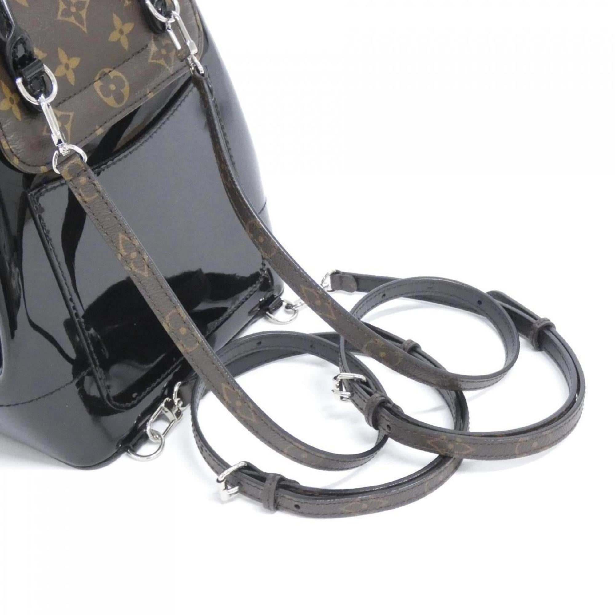 Louis Vuitton Monogram Vernis Black Monogram Monogram Vernis Monogram Backpack