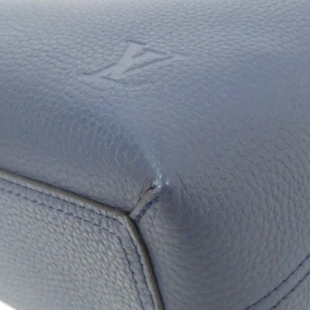 Louis Vuitton Navy Leather Handbag