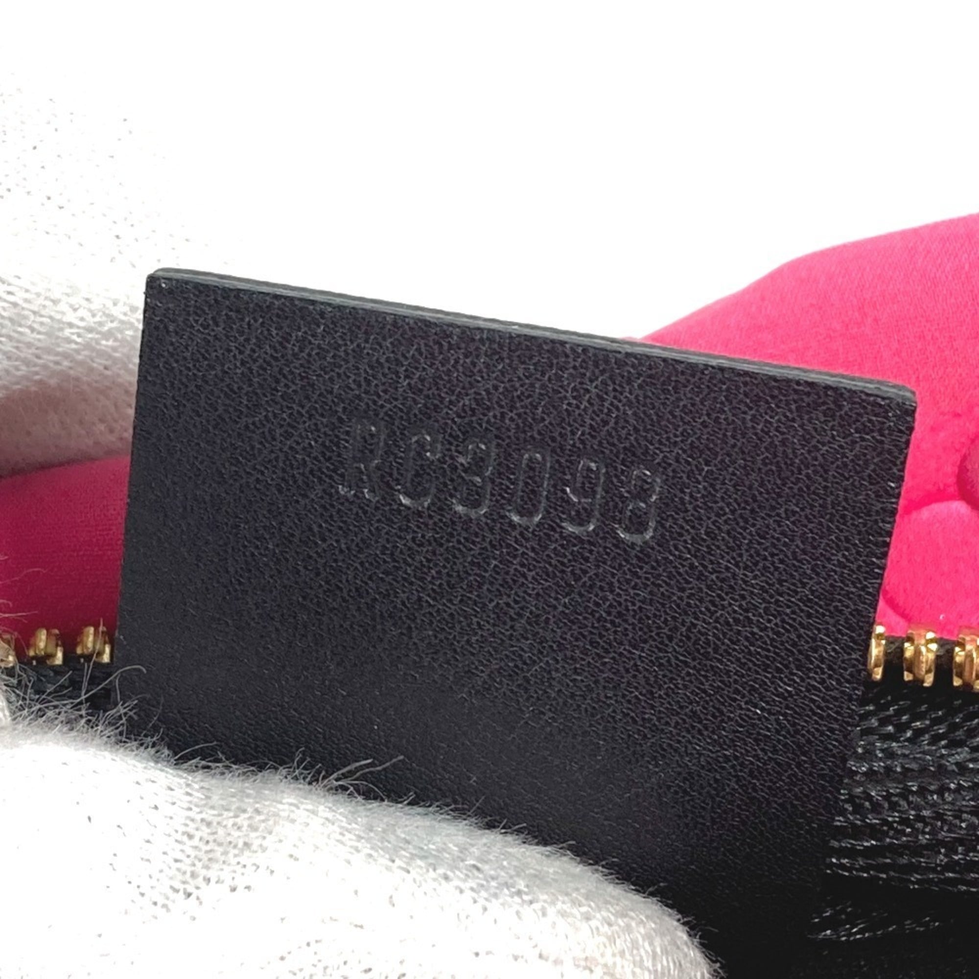 Louis Vuitton Black Galle Monogram Pink Monogram Clutch Bag Pouch