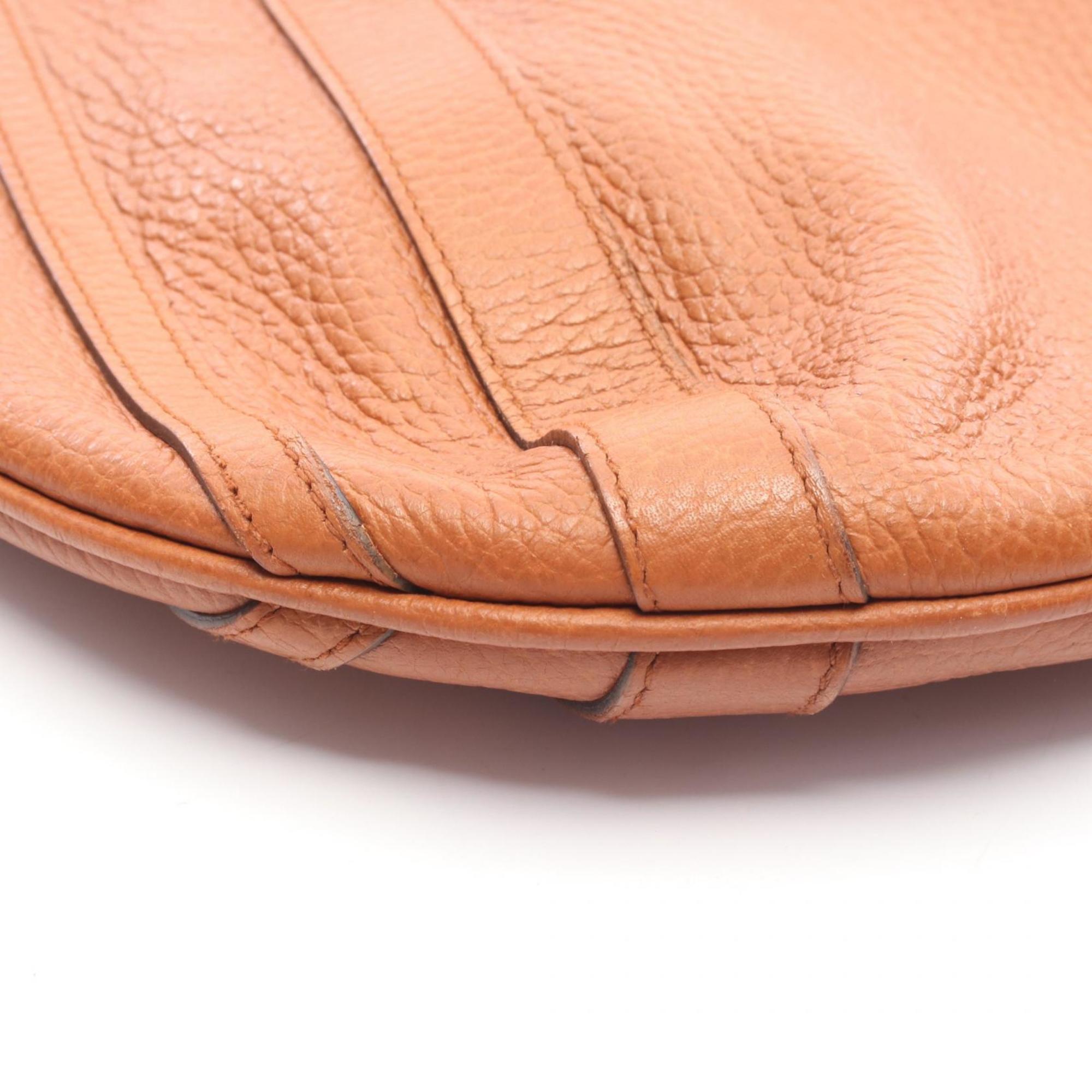 Gucci Brown Leather Handbag (Pre-Owned)