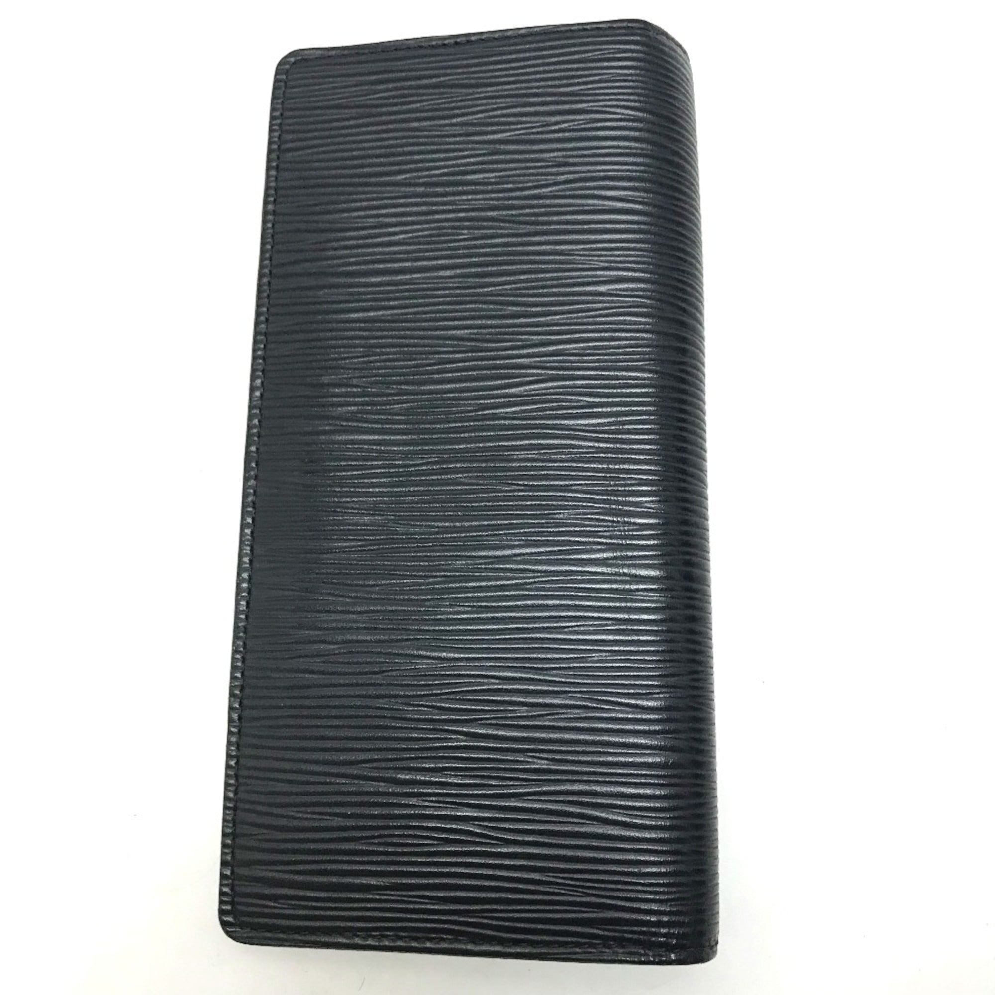 Louis Vuitton Navy Leather Long Wallet