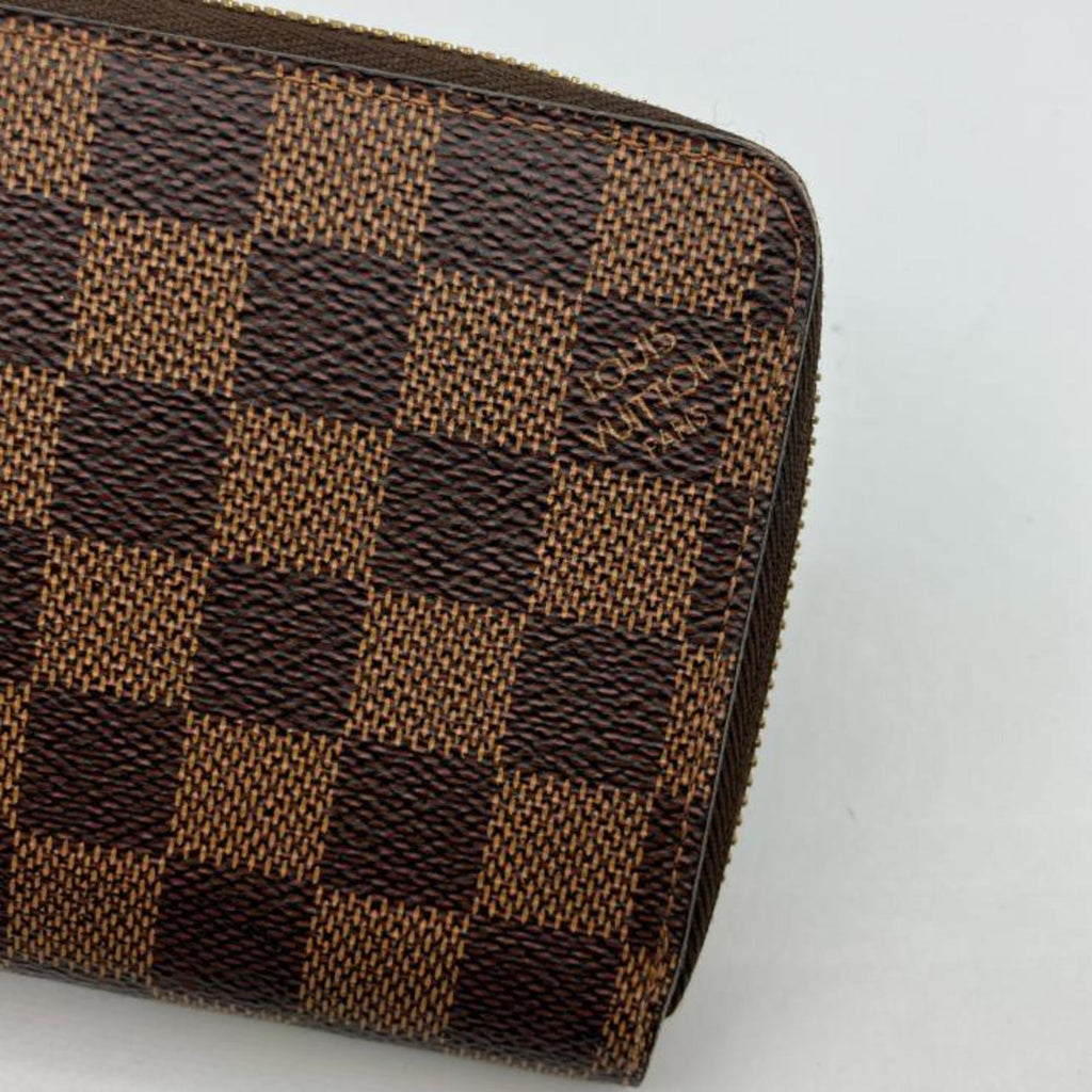 Louis Vuitton Brown Damier Canvas Damier Canvas Long Wallet