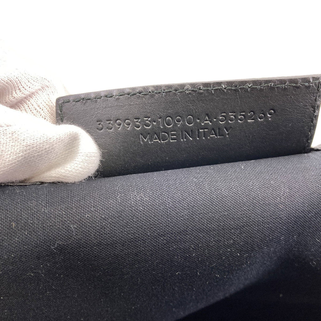 Balenciaga Black Canvas Handbag Pouch