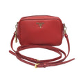 Prada Red Color Leather Shoulder Bag