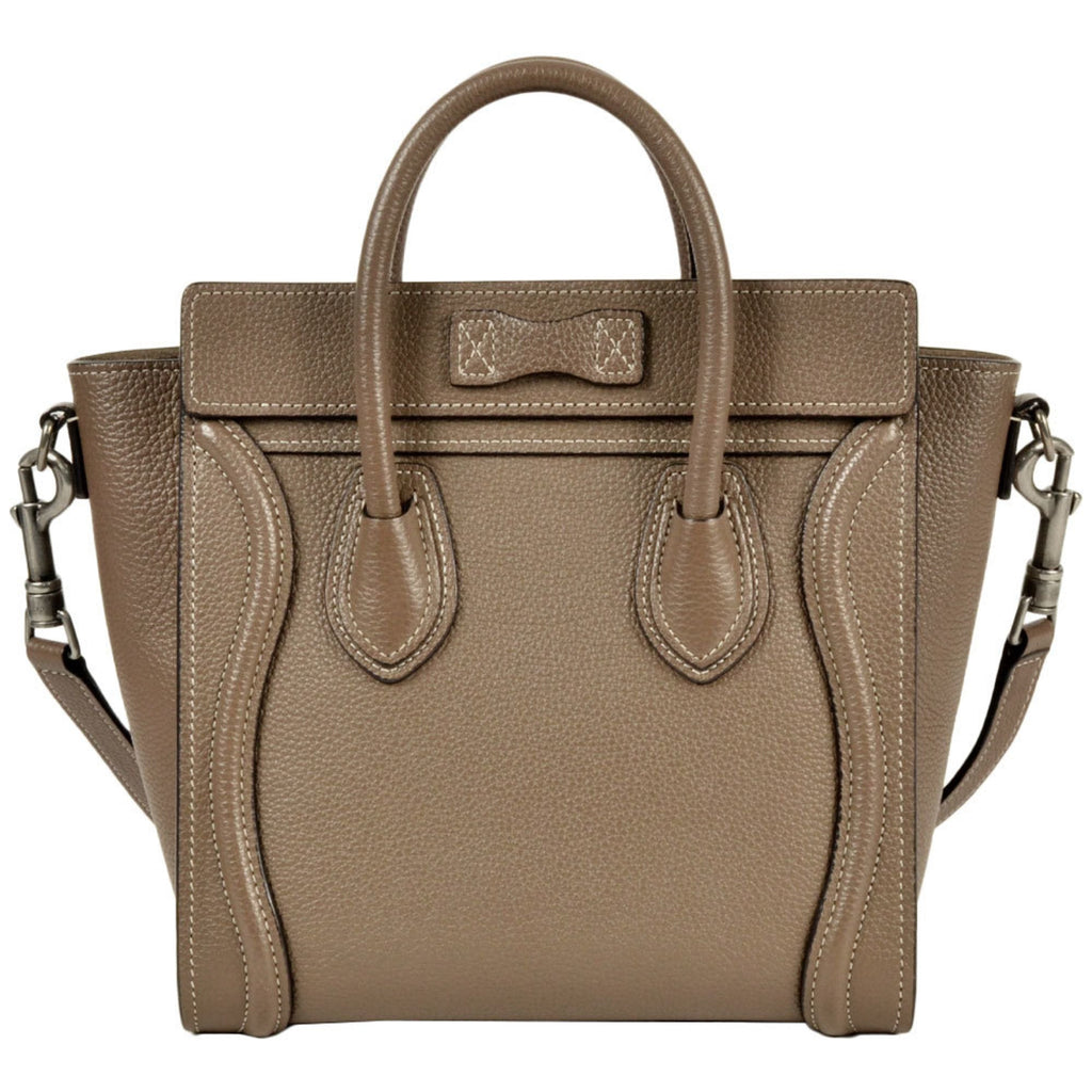 Celine Grayish Leather Handbag