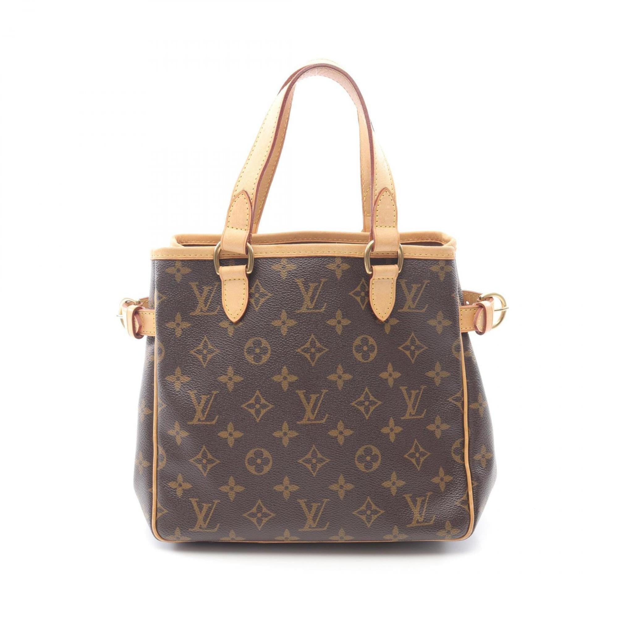 Louis Vuitton Brown Coated Canvas Pvc Leather Handbag