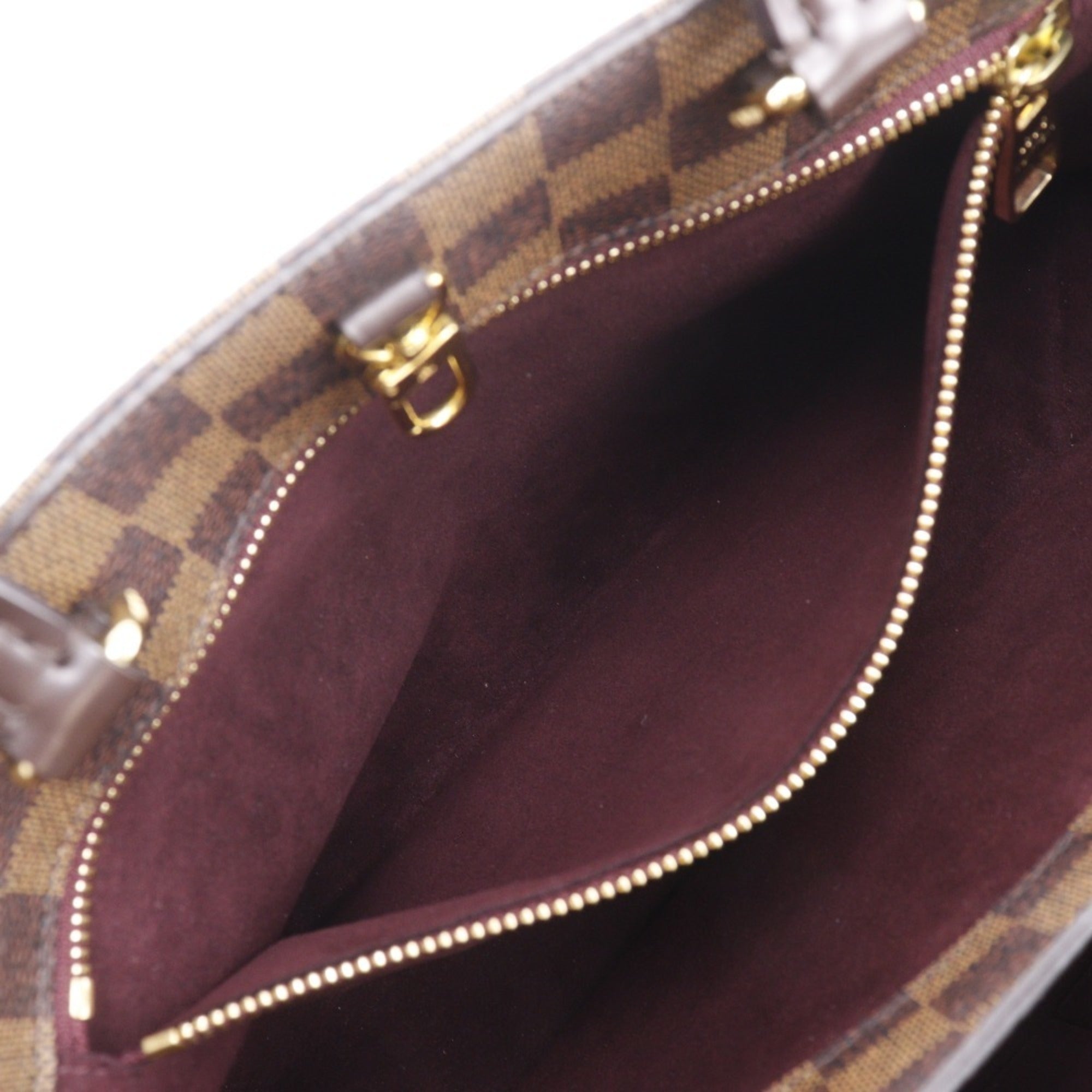 Louis Vuitton Brown Damier Canvas Handbag