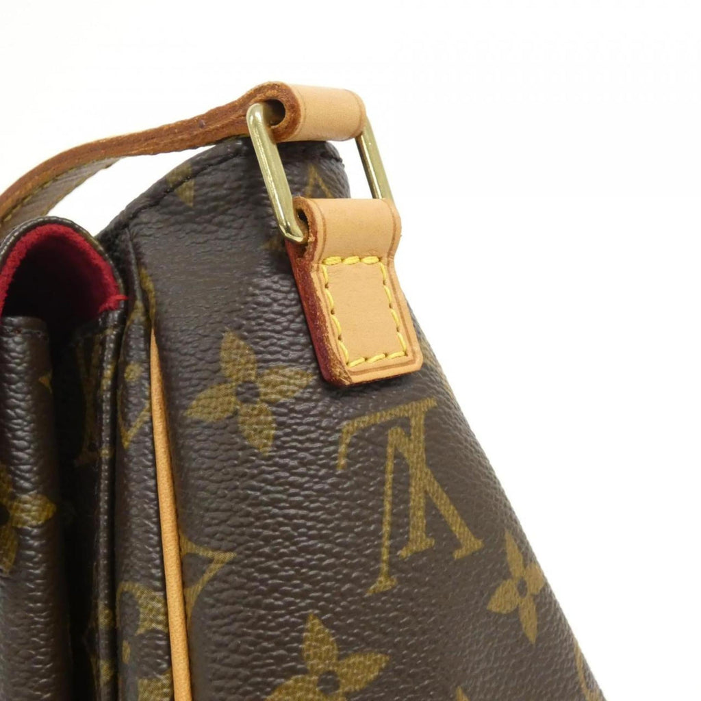 Louis Vuitton Marron Coated Canvas Shoulder Bag