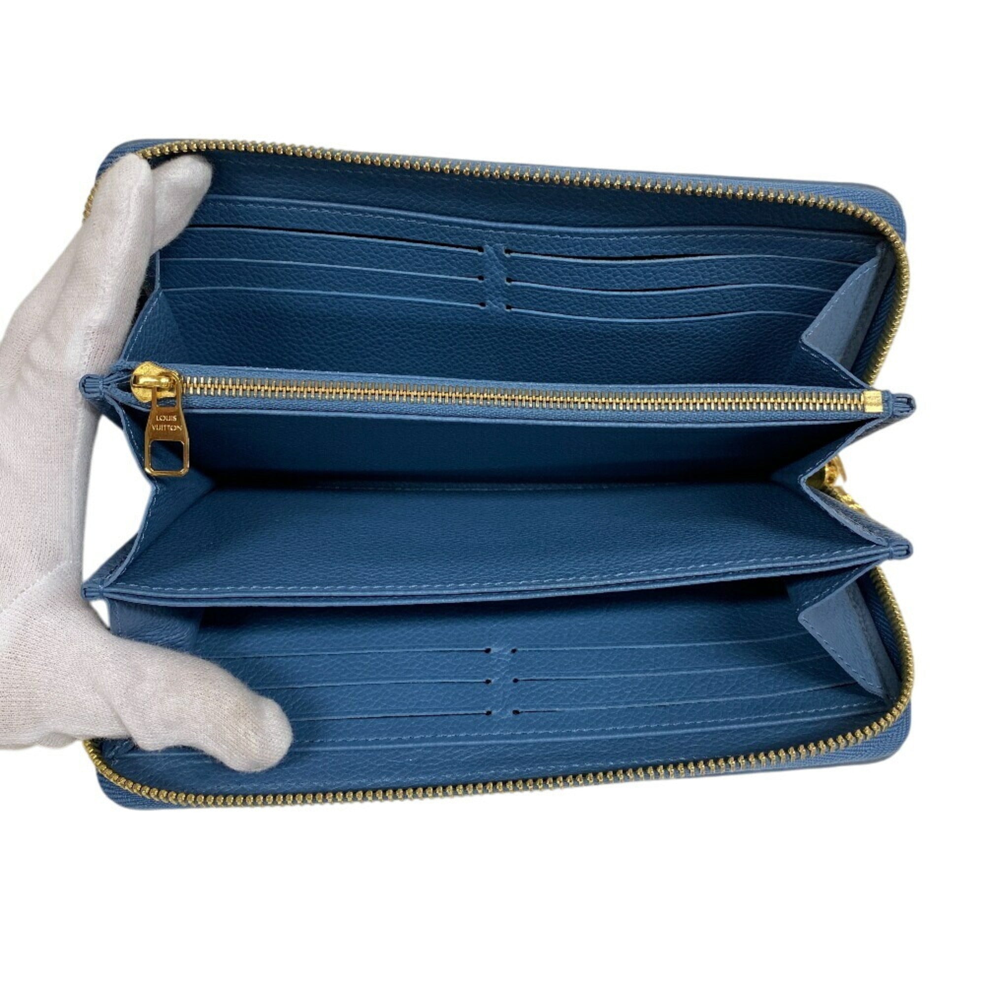 Louis Vuitton Ivory Leather Long Wallet