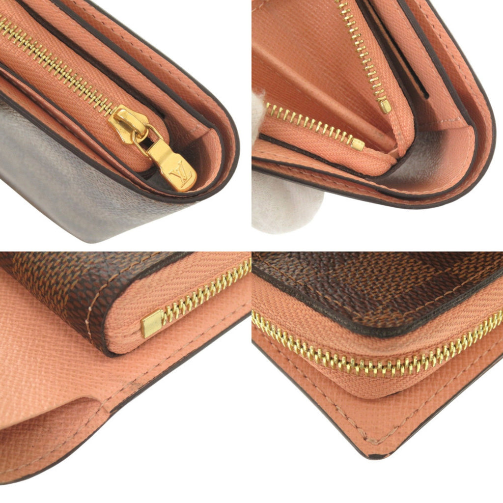 Louis Vuitton Brown Damier Canvas Damier Canvas Wallet