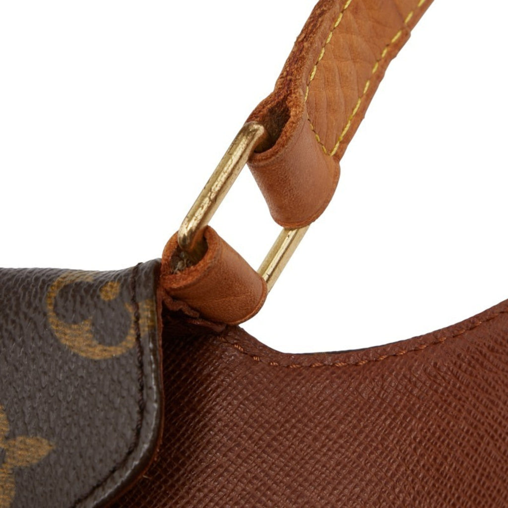 Louis Vuitton Brown Pvc Leather Shoulder Bag