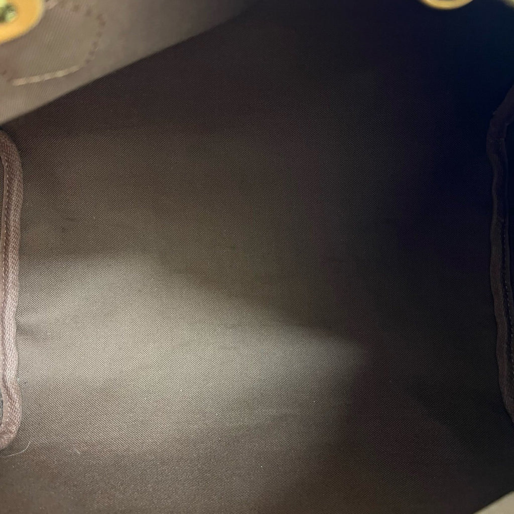 Louis Vuitton Brown Leather Pvc Boston Bag Handbag