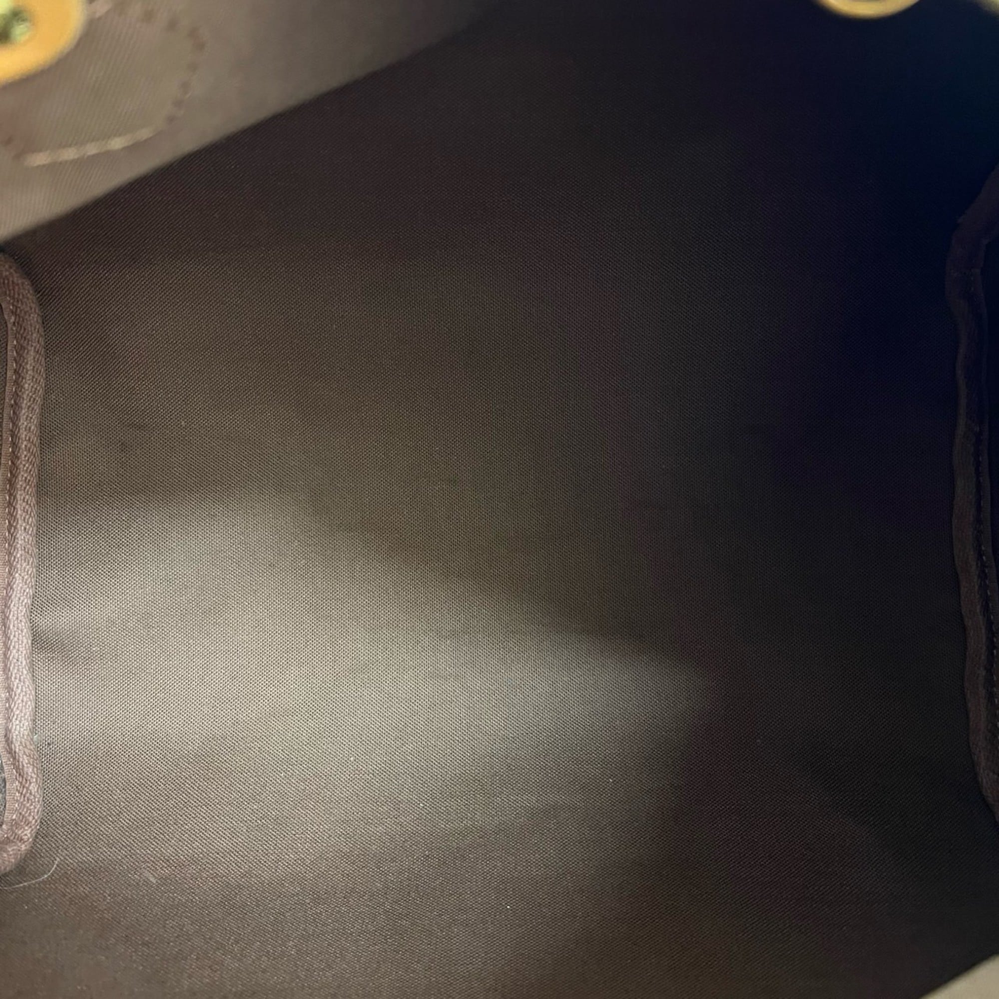 Louis Vuitton Brown Leather Pvc Boston Bag Handbag