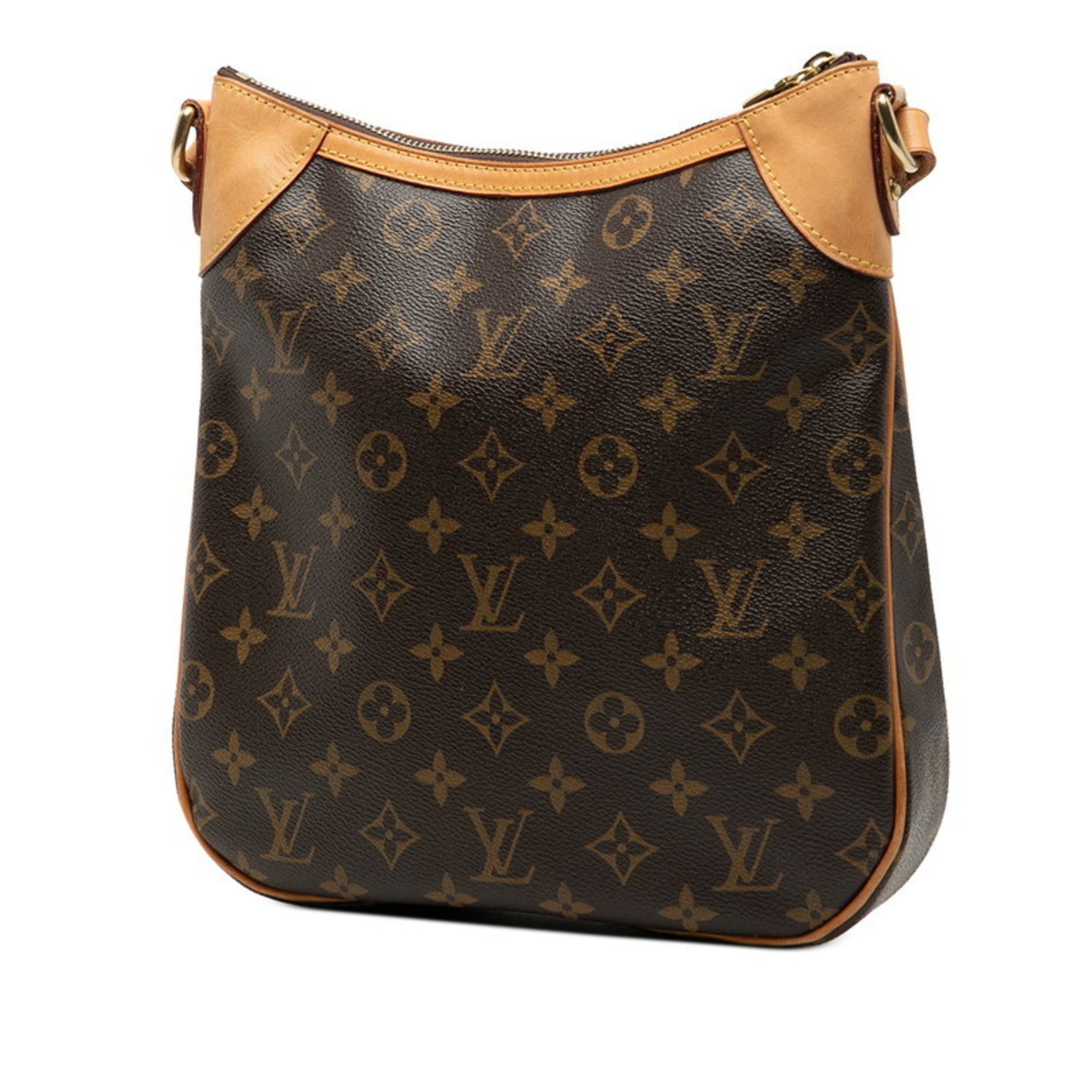 Louis Vuitton Brown Pvc Leather Shoulder Bag