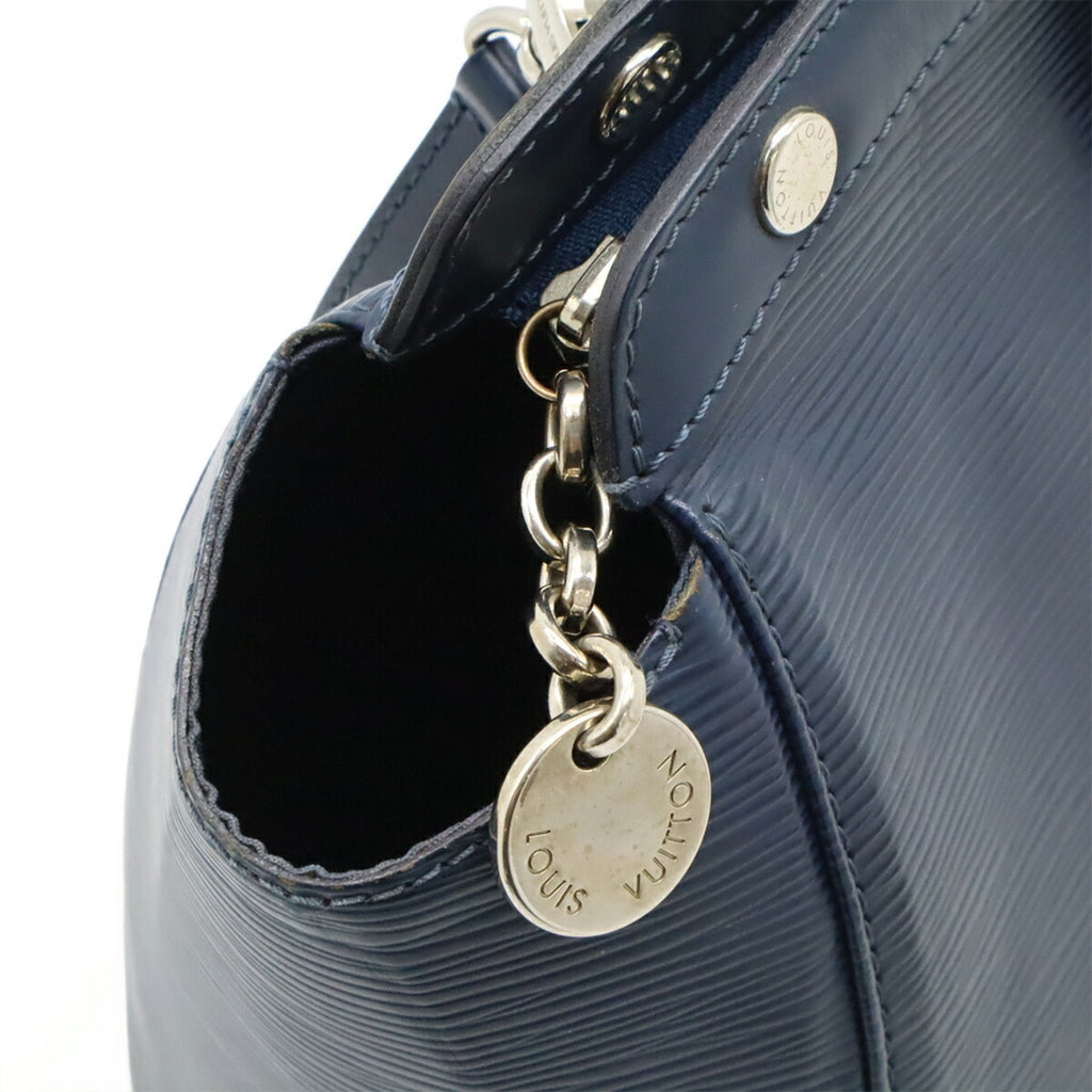 Louis Vuitton Indigo Epi Leather Handbag Shoulder Bag Tote Bag