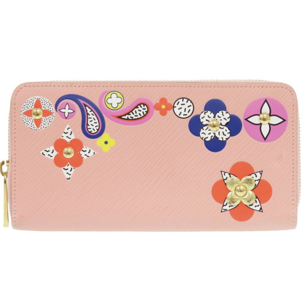 Louis Vuitton Pink Epi Leather Long Wallet