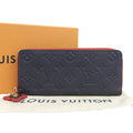 Louis Vuitton Marine Rouge Monogram Navy Monogram Empreinte Coin Purse/Coin Case