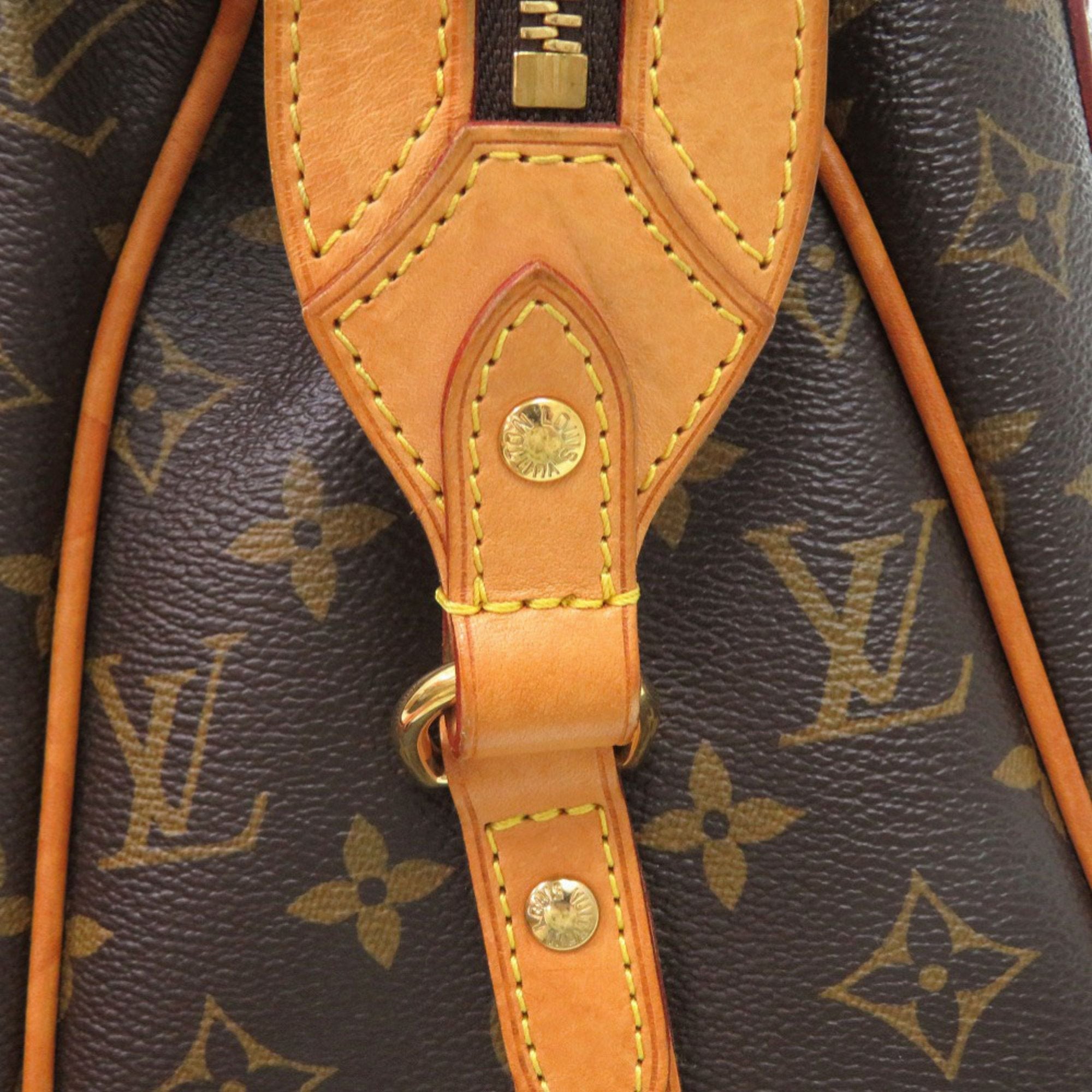 Louis Vuitton Brown Camel Monogram Monogram Tote Bag