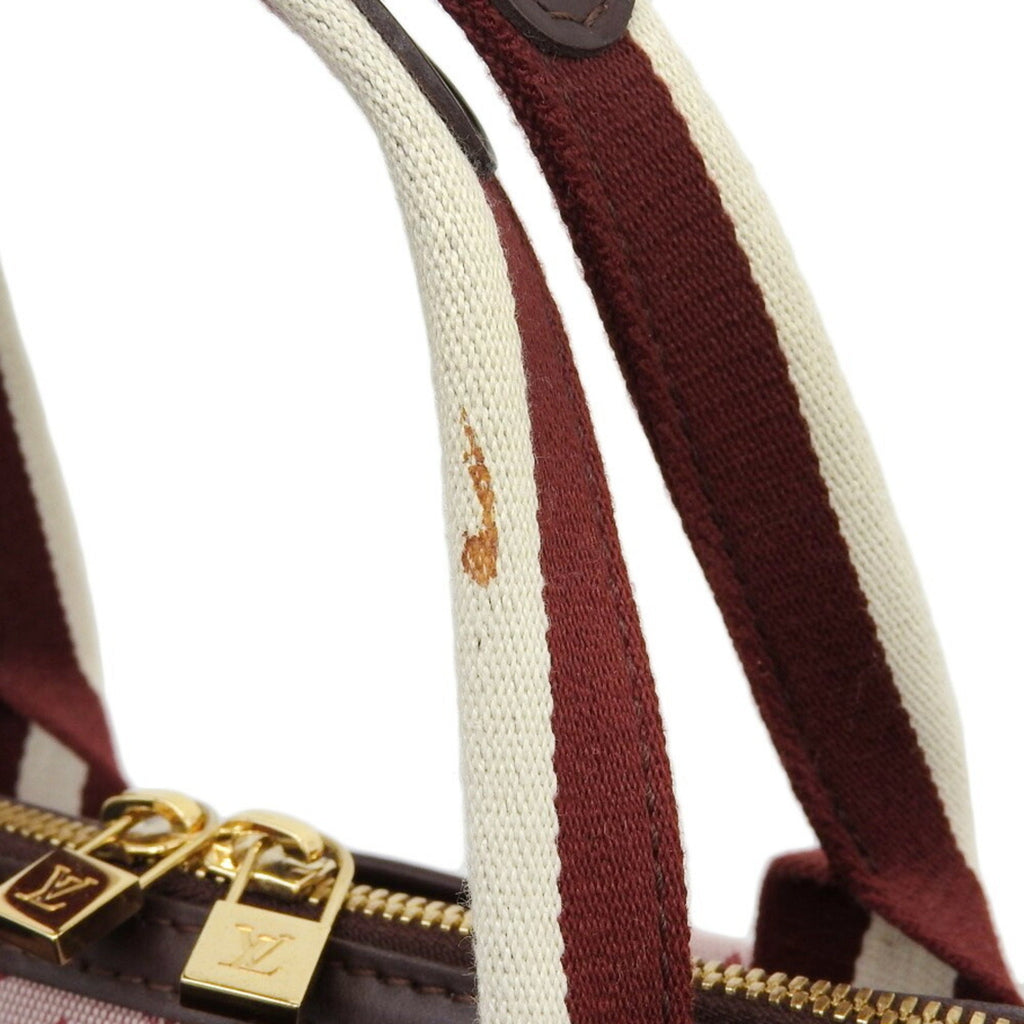 Louis Vuitton Monogram Mini Cerise Cherry Red Color Canvas Handbag