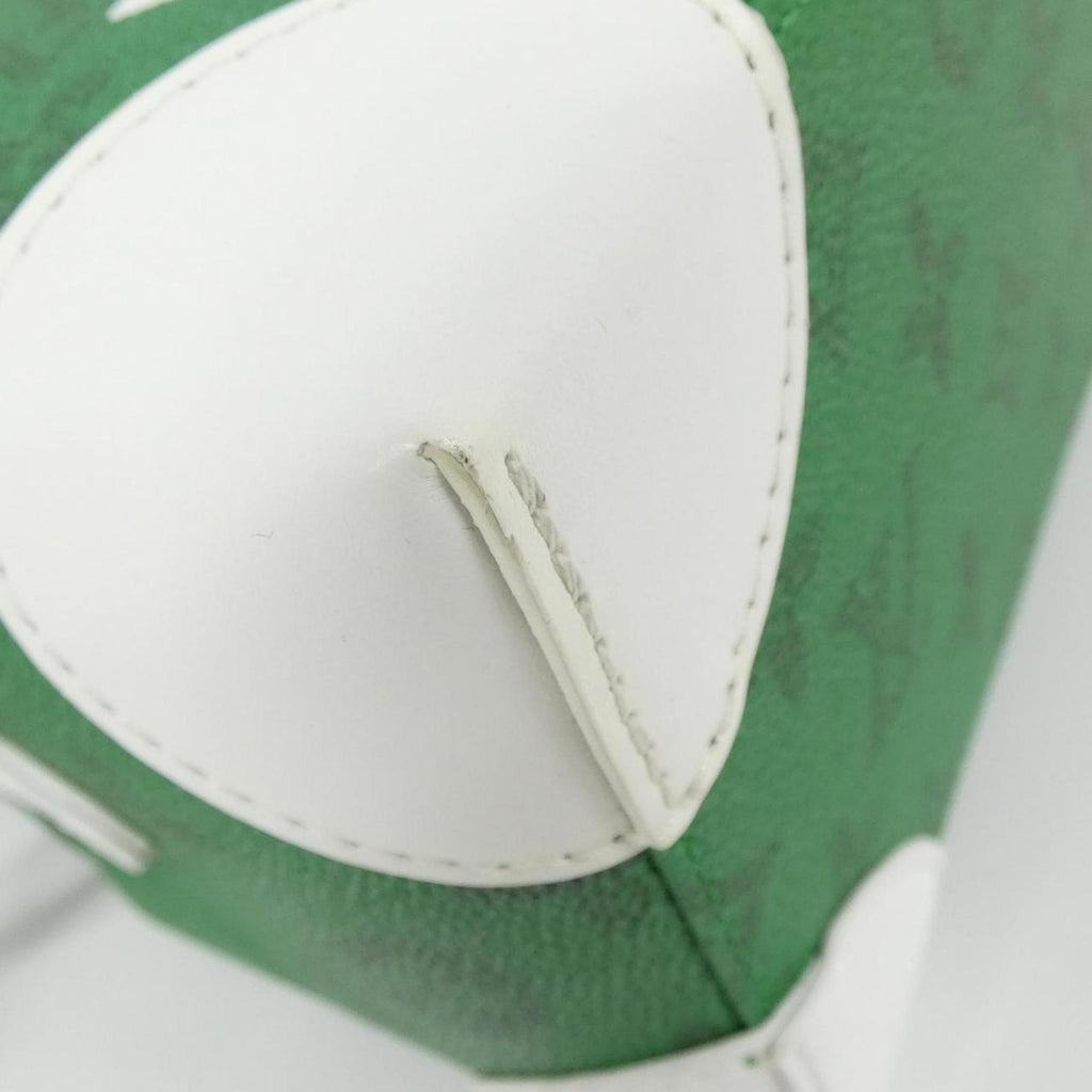 Louis Vuitton Vert Coated Canvas Handbag