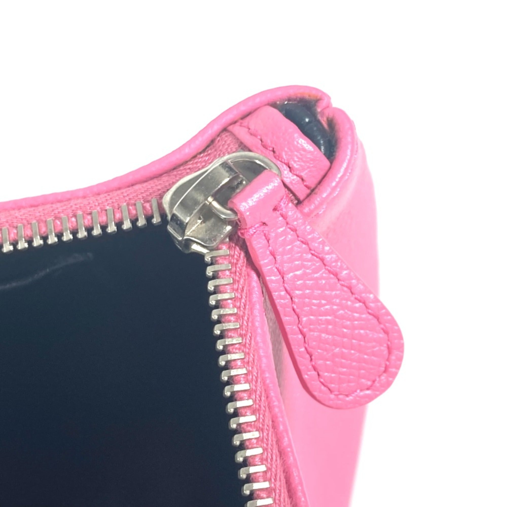 Balenciaga Pink Leather Clutch
