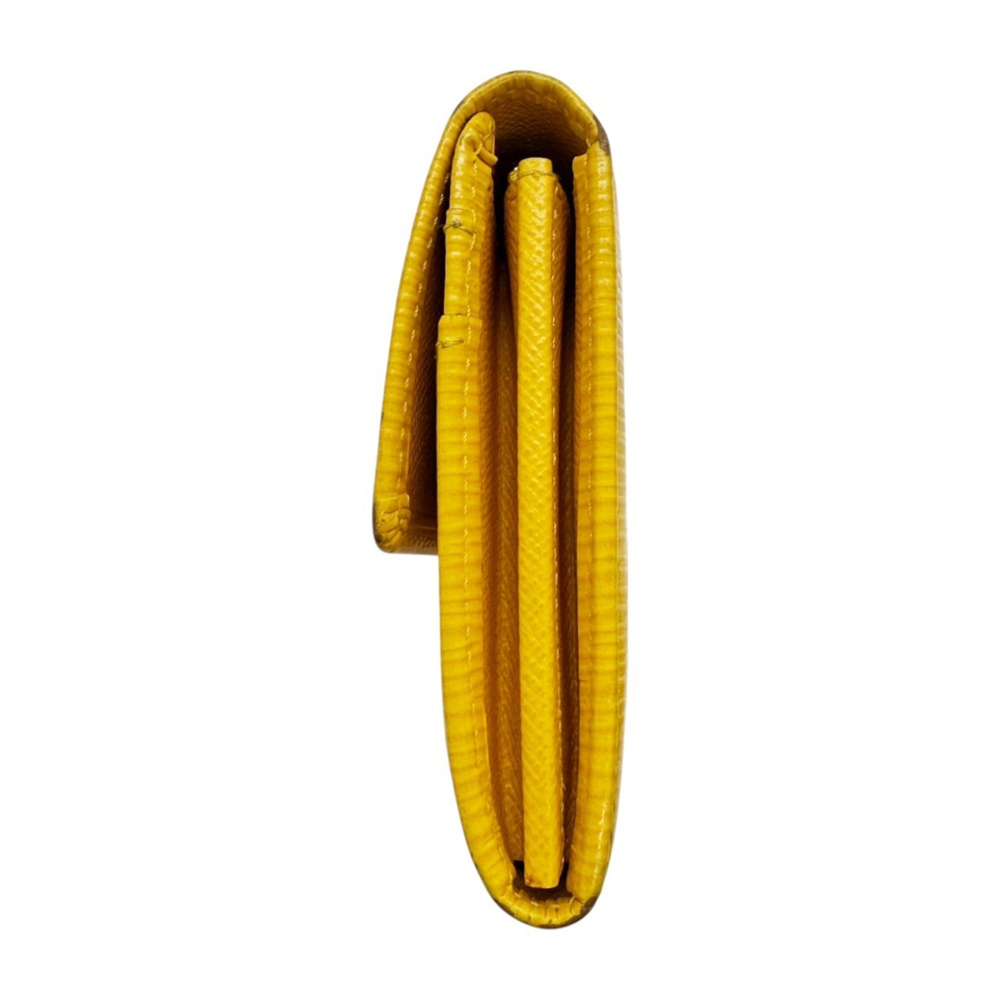 Louis Vuitton Yellow Epi Leather Long Wallet