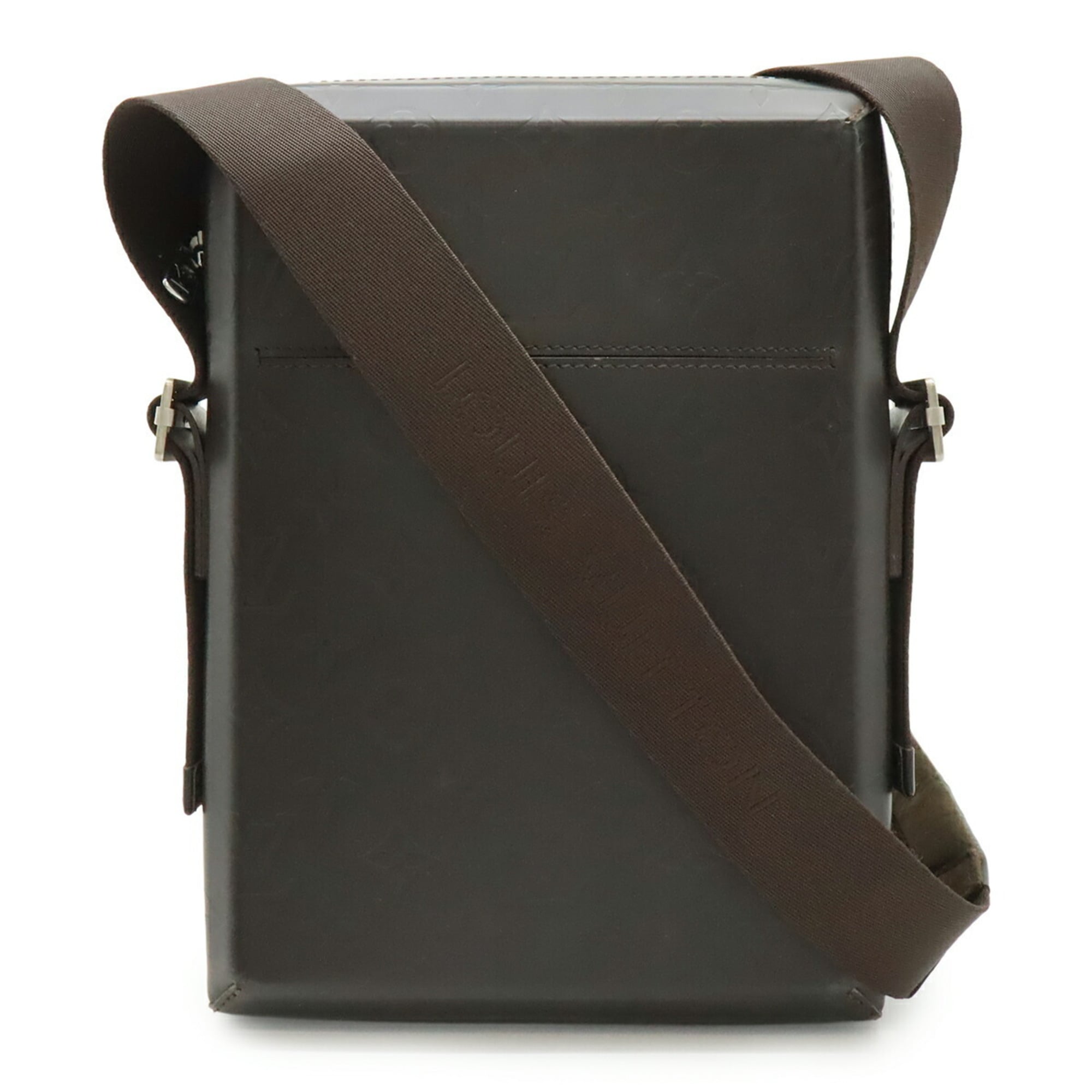 Louis Vuitton Coffee Monogram Leather Shoulder Bag