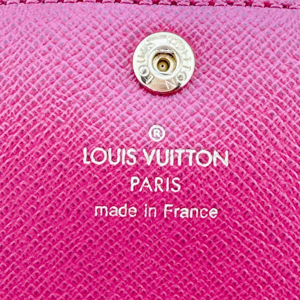 Louis Vuitton Monogram Brown Rouge Monogram Long Wallet