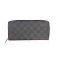 Louis Vuitton Black Damier Graphite Damier Graphite Long Wallet