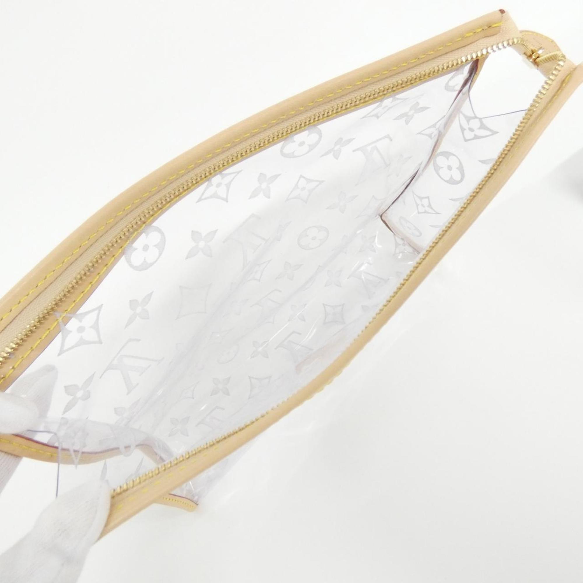 Louis Vuitton Gold Natural Polyester Pouch
