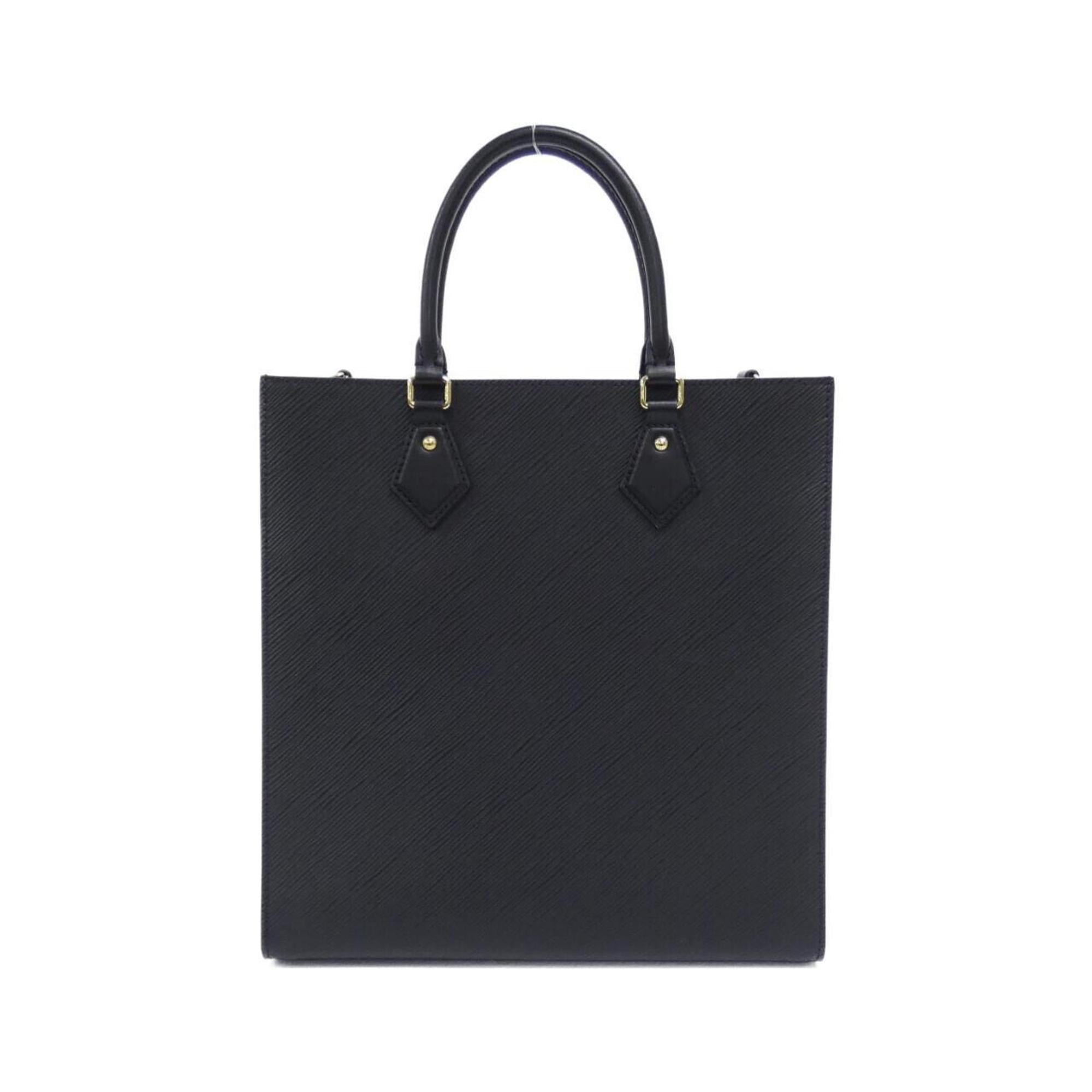 Louis Vuitton Black Leather Handbag