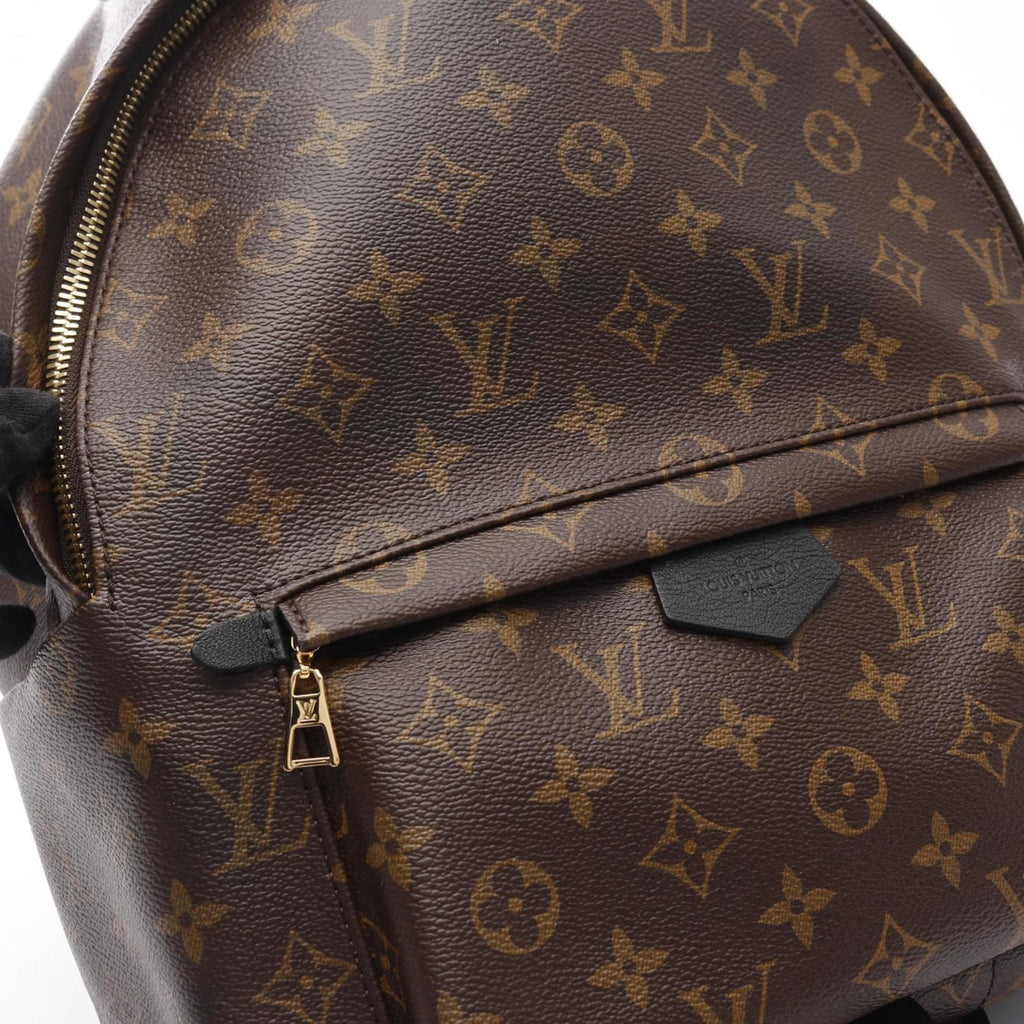 Louis Vuitton Brown Coated Canvas Leather Backpack