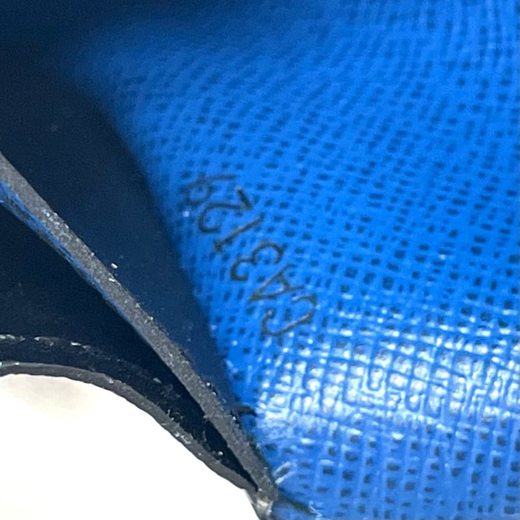 Louis Vuitton Epi Blue Green Red Color Epi Leather Long Wallet