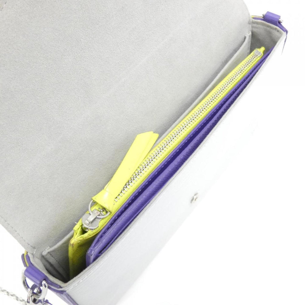 Louis Vuitton Yellow Leather Pochette Shoulder Bag