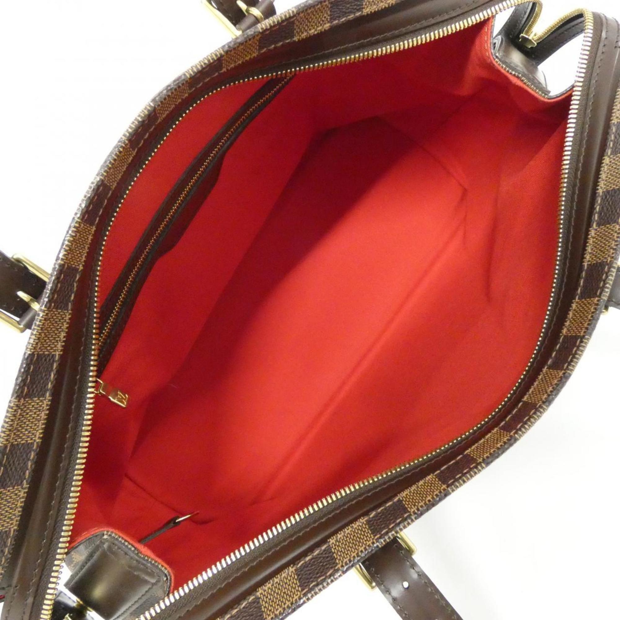 Louis Vuitton Brown Coated Canvas Shoulder Bag