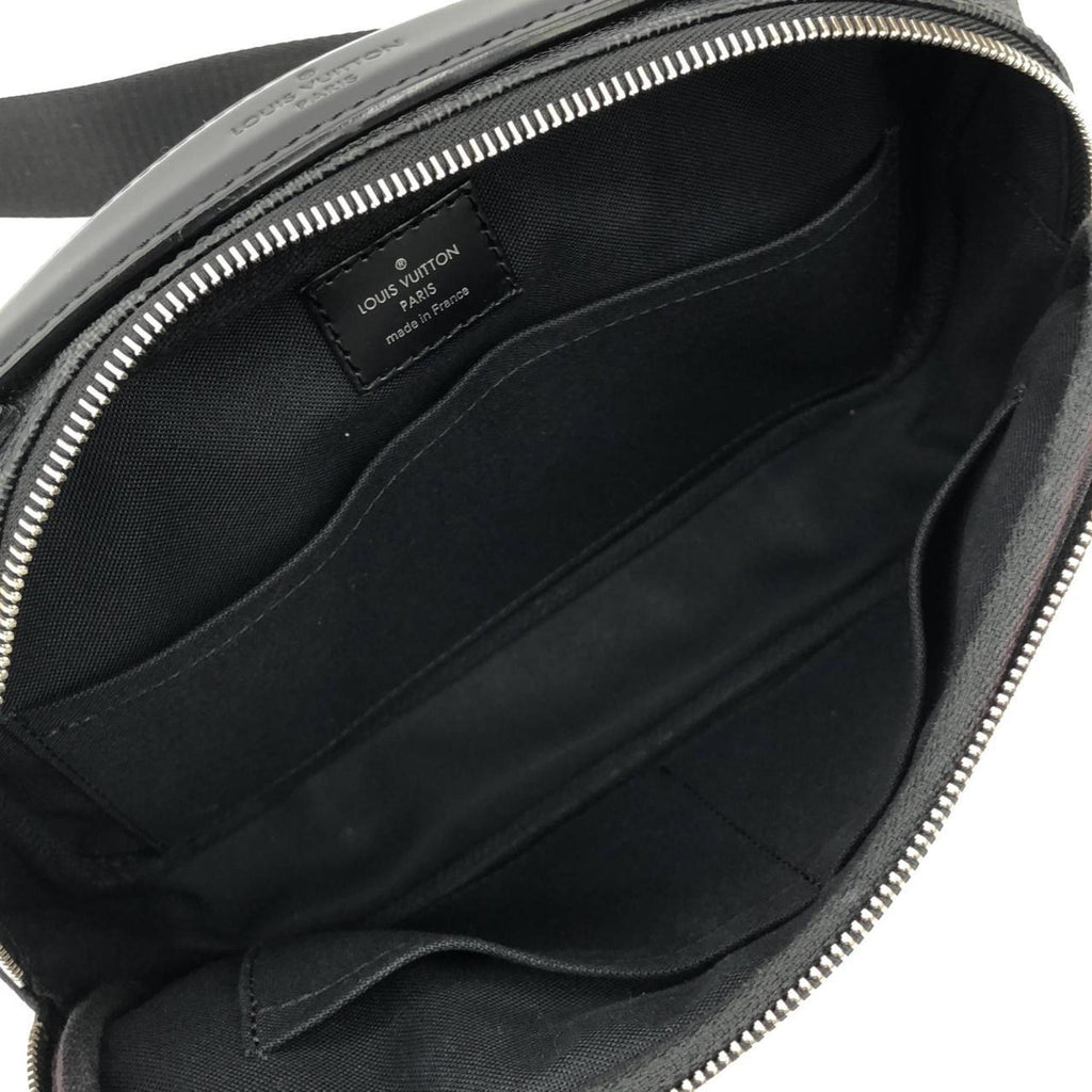 Louis Vuitton Damier Graphite Graphite Damier Graphite Coated Canvas Shoulder Bag