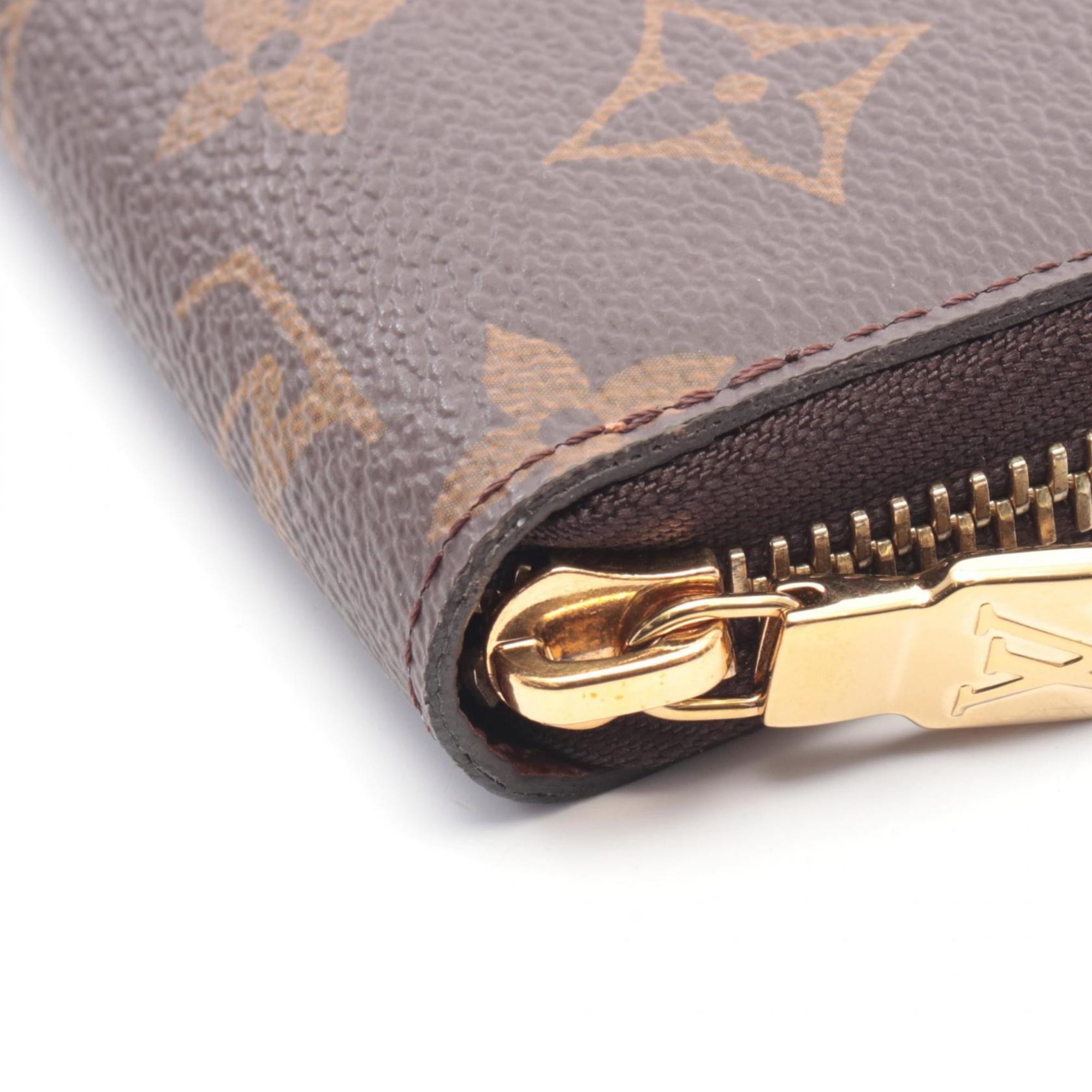 Louis Vuitton Brown Monogram Coated Canvas Long Wallet