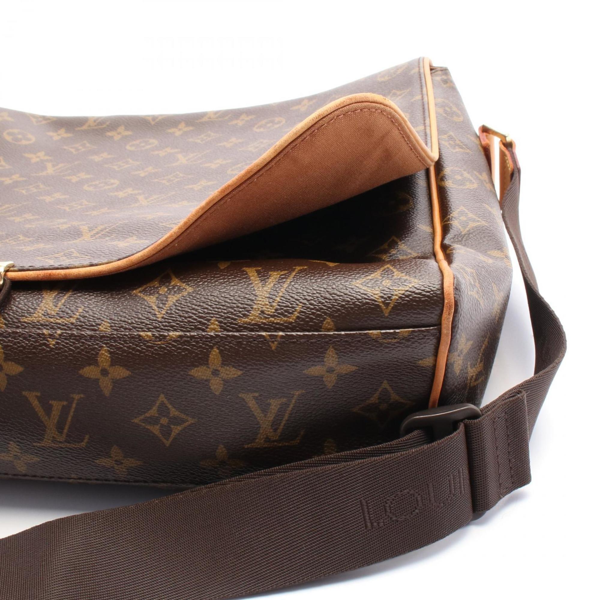 Louis Vuitton Brown Monogram Coated Canvas Shoulder Bag