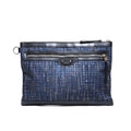 Balenciaga Navy Nylon Clutch