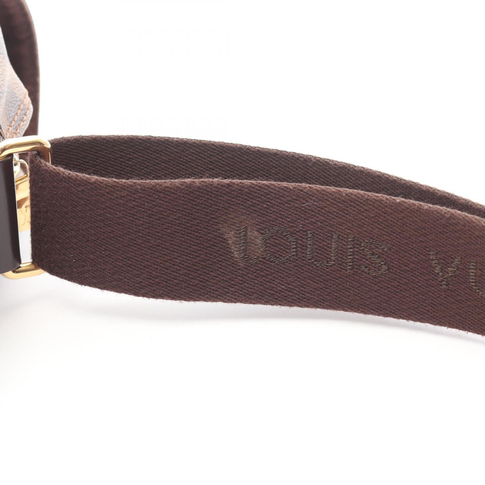 Louis Vuitton Brown Damier Canvas Coated Canvas Leather Damier Canvas Handbag Shoulder Bag