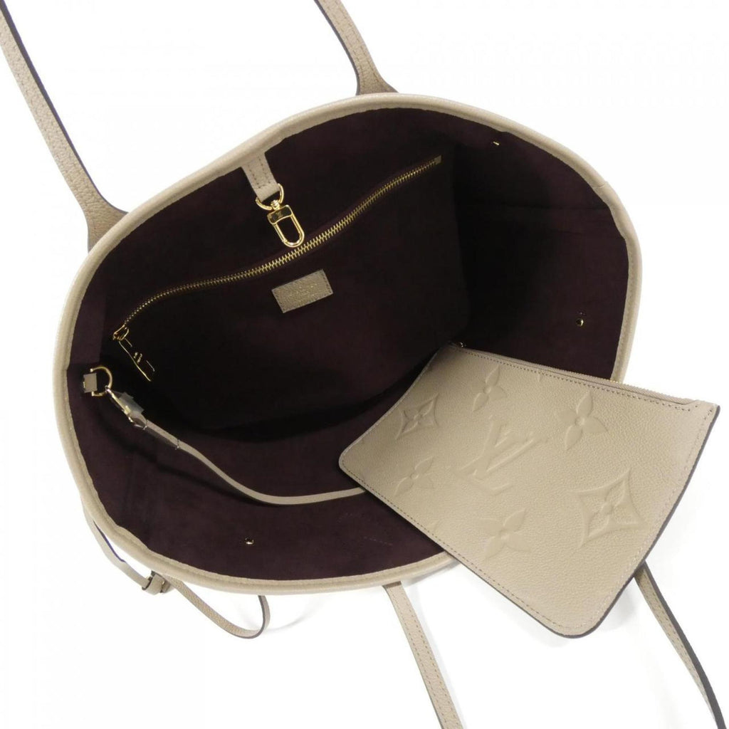 Louis Vuitton Tourterelle Leather Handbag Pouch