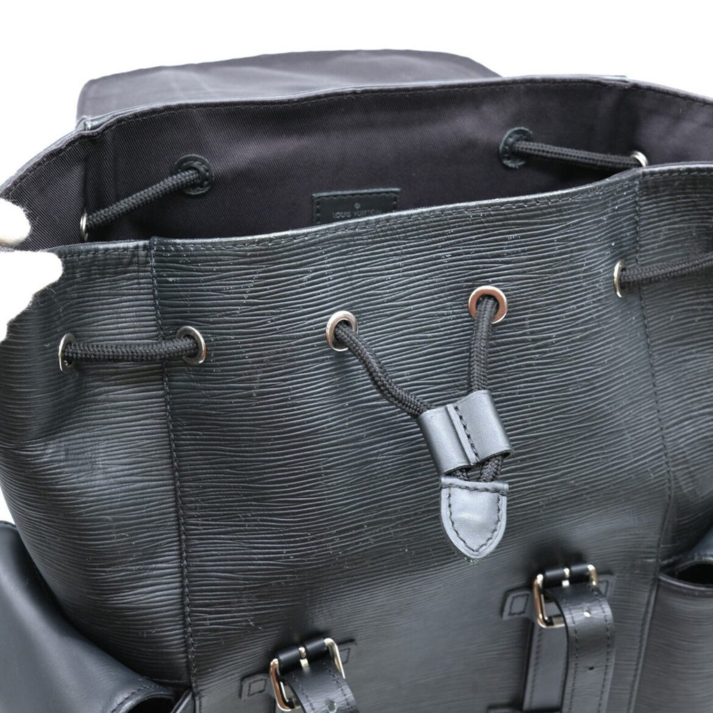 Louis Vuitton Black Epi Leather Backpack