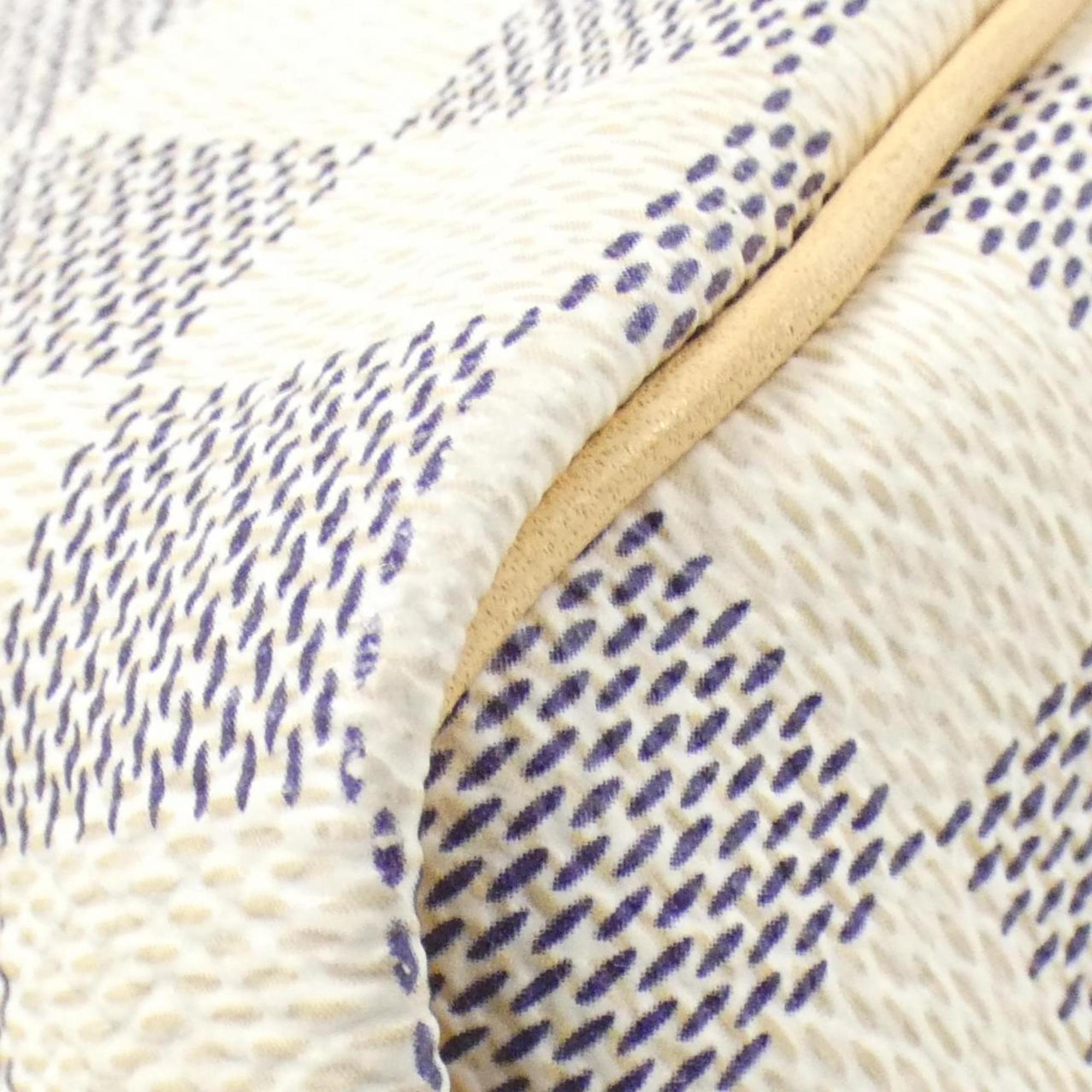 Louis Vuitton Azur Coated Canvas Boston Bag