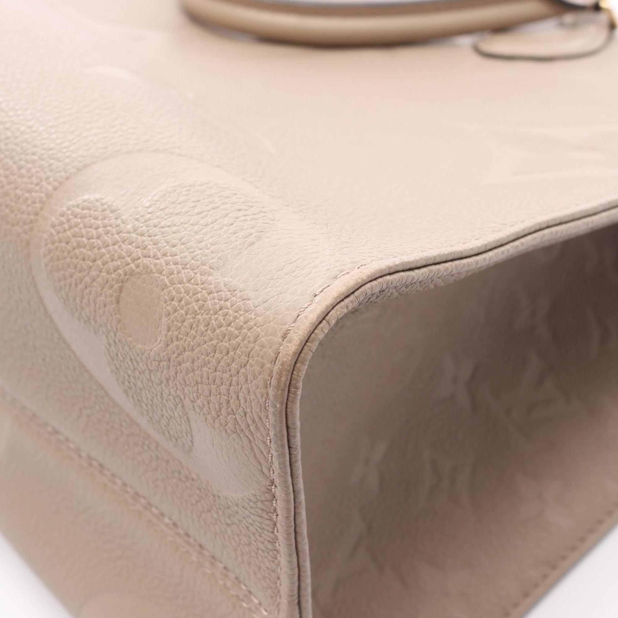 Louis Vuitton Beige Tourterelle Monogram Empreinte Tote Bag