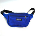 Balenciaga Black Blue Nylon Fanny Pack Shoulder Bag Sling